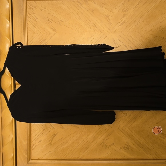 Ritu Kumar Label Rhinestone Embellished Cold Shoulder Dress. Size XS. - Picture 8 of 9